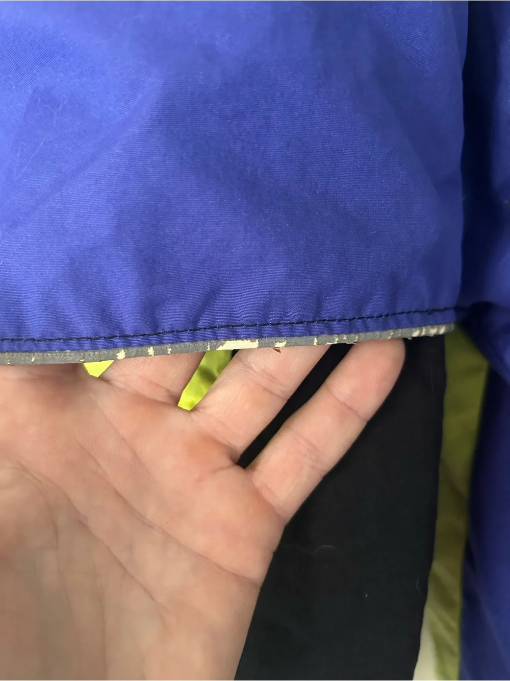 Vintage Cannondale Colorblock Ski Jacket Neon Purple Black Large